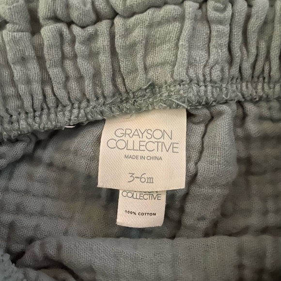 Gray Grayson Collective 2-Piece Shirt and Diaper Cover - Picture 3 of 3